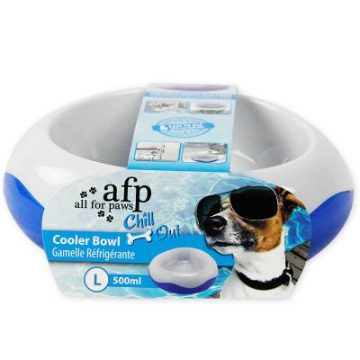 China Automatic Cooling Double Rolls Water Cat Feeder Pet Bowl Dog Food for sale