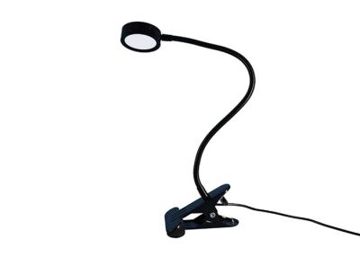 China Portable Flexible Daylight Energy Saving Reading Lamp , Clip On Desk Lamp With Usb Charging Port for sale