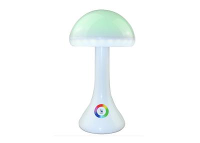 China Mushroom Rechargeable Rgb Led Desk Lamp 4.8W Power With Touch Control for sale