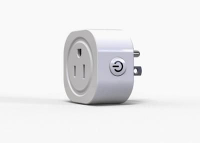 China Mini Wifi Enabled Plug Socket , Smart Home Outlet With Timer Function for sale