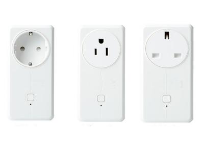 China White Remote Control Plug Socket , Smart Home Sockets OEM Acceptable for sale