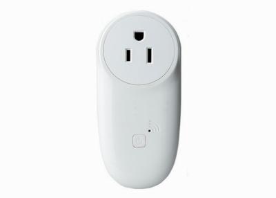 China Universal Wifi Enabled Power Outlet , Wireless Plug Socket With USB Port Compatible for sale