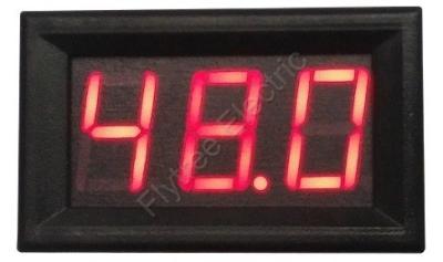 China DC LED Digital Mini voltage meter panel 100V, 3 digit display for sale