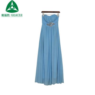 China Long Washable Loose Used Evening Dress Women's Occasion Wear Ladies Clothes In USA for sale