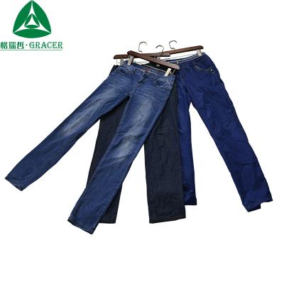 China High Grade Second Hand Clothes Wholesale Second Hand Clothes In India Jeans Pants Clothes Old Used Clothes for sale