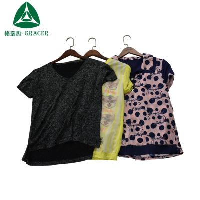 China High-grade second-hand clothes used usa old clothes clothing used clothes free used clothes ladies t-shirt for sale