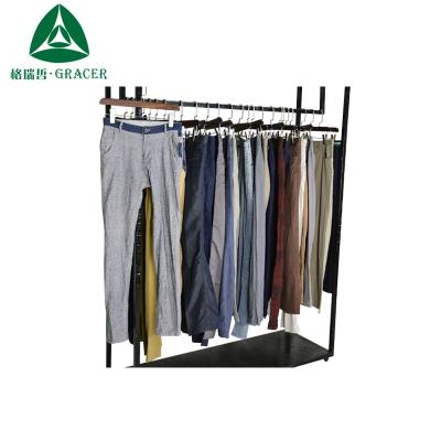 China High Grade Second Hand Clothes Second Hand Matching Clothes Used Clothing Racks For Sale Mens Cotton Pants for sale