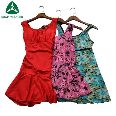 China High Grade Second Hand Clothes Used USA 100kg Clothing Ball Woman Swimsuit Second Hand Clothes For Uganda for sale