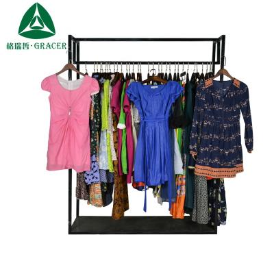 China High Grade Second Hand Clothes Used Clothes In Bales Price Women Dress Clothing Cambodia Second Hand Clothes for sale