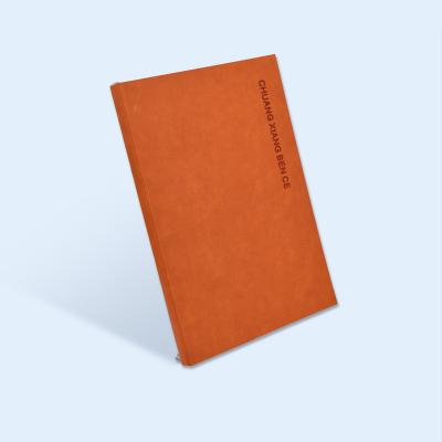 China Gift Promotional Softcover Diary Notebook PU Cotton Velvet Stationary Notebook Printing for sale