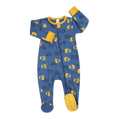 China 95% Cotton Unisex Baby Rompers Newborn Baby Clothes 3-24 Months Romper Boy Girl Pajamas Baby Clothes for sale