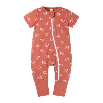 China Casual Cotton Babies Boys Clothes Short Sleeve Summer Overalls Baby Rompers Wholesale for sale