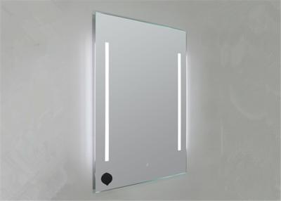 China Vertical Dimmble Home Illuminated Bathroom Mirrors With Shaver Socket Waterproof for sale