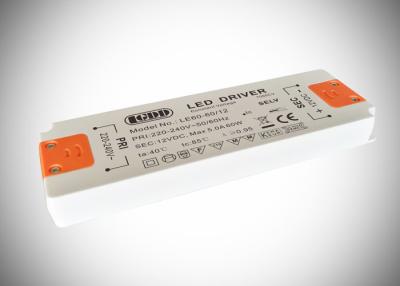 中国 高い発電超薄いLEDの運転者60W 12V 22mm Heightnessの短絡の保護 販売のため