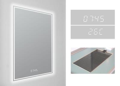 China Anti Condensation Illuminated Backlit Bathroom Mirror Demister 1200mm Width for sale