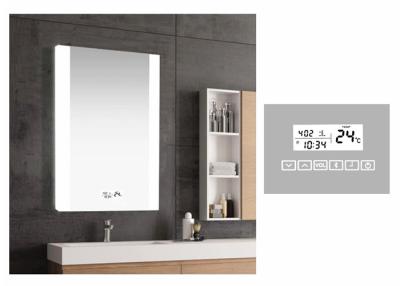 China Warm Light LED Bluetooth Bathroom Mirror With Explosion Proof Surface for sale