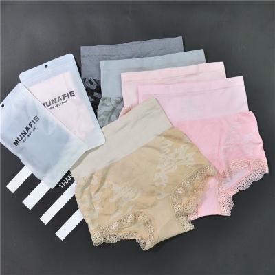 China Antibacterial Women's Underwear High-waist Panties Women's Postpartum Belly Shaper Flat Panties for sale