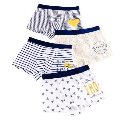 China Children Antibacterial Underwear Girl Boxer Cotton 2-13 New Year Kids Big Baby Cartoon Panties Girl Underwear Soft Panties for sale