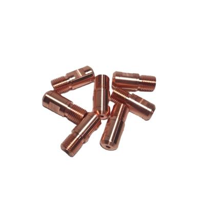 China Long Life Contact Tip Consumables High Quality Copper Welding Solder Tip for sale