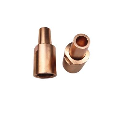 China Chrome zirconium copper sales of nut electrode nut handle rod welding head electrode head welding accessories for sale