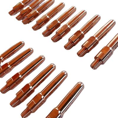 China Conductive Chrome Zirconium Accessories Copper Welding Nozzle For Welding Torch for sale