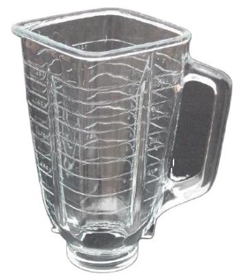 Chine Household Square Glass Container For Blender Household Mixing Cup à vendre