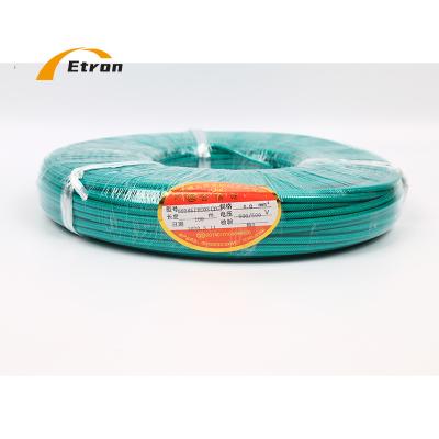 China Cable Fiberglass Braid Silicone Insulation Heating Rubber High Temperature Resistant Wire / Silicone Rubber Insulation Wire for sale