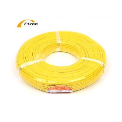 China High Temperature Resistant Silicon Cable Silicone Rubber Insulation Wire Fiberglass Heating Braid for sale