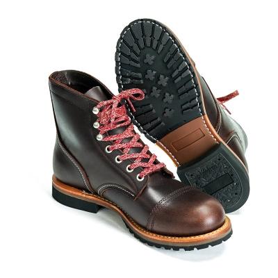 China Motorcycle Anti-Slippery Heritage Boots Durable Goodyear Welted 8111 Vintage Genuine Leather For Men's Fashion Boot Cowboy Shoes Support OEM for sale