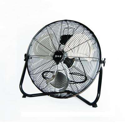 China High Speed ​​Industrial 3-Speeds Floor Fan Good Prices 90 Degree Rotate 20 Inch Floor Fan 360 Degree Rotation Floor Fan for sale