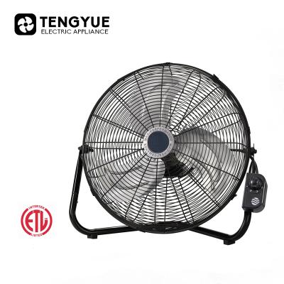 China Factory Wholesale Car Electric Floor Fan Home-Use 20 Inch Oscillating Floor Fan With 3 Speed ​​Floor Fan for sale