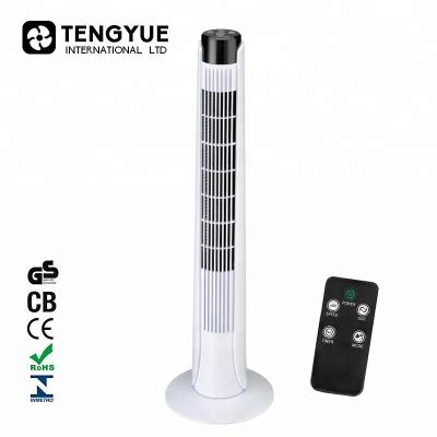 China Factory price of 90 swing GS Rohs CE remote control tower fan 36 inch cooling tower fan and 29 inch cooling tower fan for sale