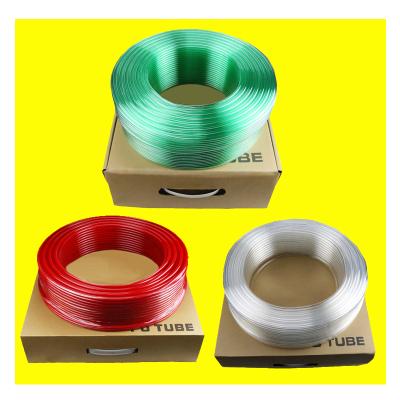 China Tubing 6mm 8mm 10mm 12mm 14mm 16mm Polyurethane PU Hose Tubing Pneumatic Tubes Pneumatic Tube Hose PU Hose for sale