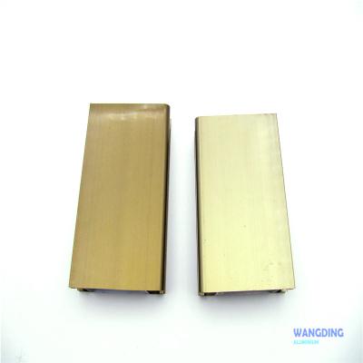 China Decorations Electrophoresis Silver Aluminum Profile For Insulated Glass Window for sale