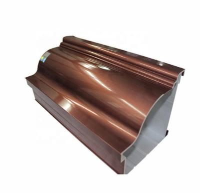 China door & Window China Aluminum Extrusion Factory Produce New Design Aluminum Profile Wood Grain for sale