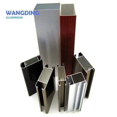 China Decorations 6063 T5 Extruded Aluminum Channel Profile For Doors for sale