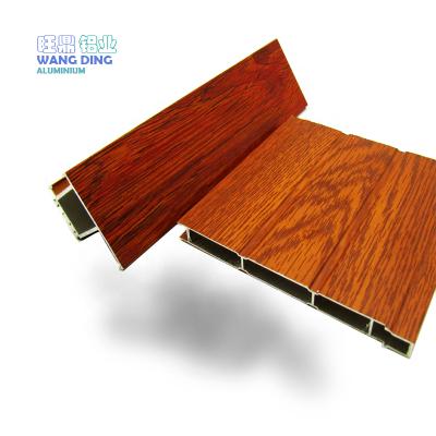 China door & China window factory 6063 material for making doors and windows frames / wood grain aluminum profile window frame and doors price per kg for sale