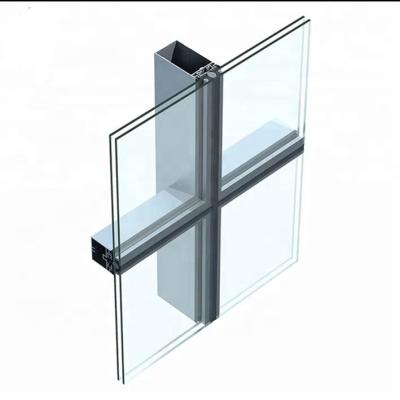 China door & Glass Window 6063 Curtain Wall T5 Aluminum Profiles for sale