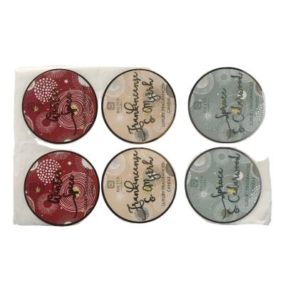 China Waterproof Label Sticker For Cosmetic Jars for sale