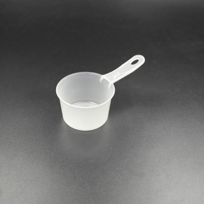 China Wholesale 60ml 60g 60cc large capacity viable custom powder scoop plastic measuring cup for sale