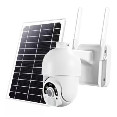 China NIGHT VISION Smart Tuya Camera 4G CCTV Solar PIR Sensor Motion Detection Solar Camera 4G for sale