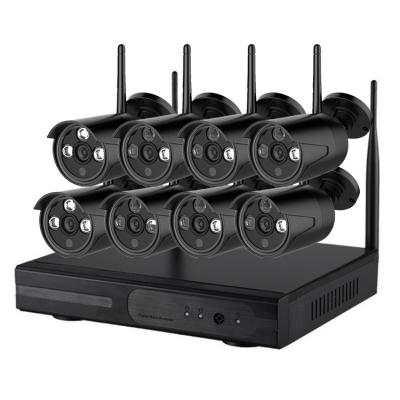 China Cheap CCTV Wireless NVR Price 8CH 1080P Night Vision WiFi Camera Security System Kit for sale