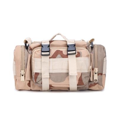 China Outdoor Activity Camouflage Magic 3P Tactical Double Bags Camera Bag Shoulder Bag for sale