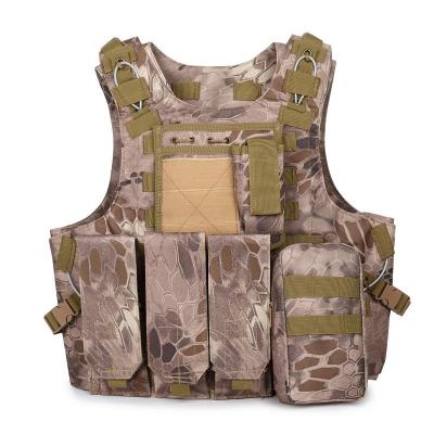 China Wholesale Comfortable Camouflage Police Army Tactico Militar Safety Airsoft Molle Military Tactical Vest for sale