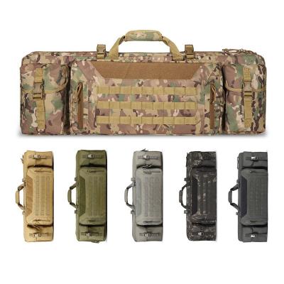 China Waterproof Shockproof Soft Chain Bag Waterproof Shockproof Soft Bag Double Gun Bag Air Riffle Gun Case Gun Bag Double Gun Storage Shooting Hunting Tactical Double Gun Bag fire for sale