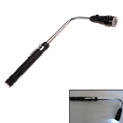 China ALUMINUM Torch Flashlight Telescopic 3 LED Flexible Magnetic Base Pick Up Tool Lamp Light NT5 for sale