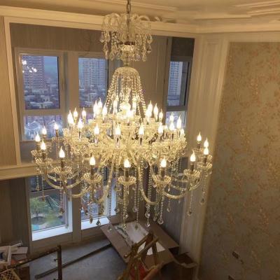 China Bacarat Crystal Solistic Modern Chandelier Luxury Chandelier Pendant Light for sale