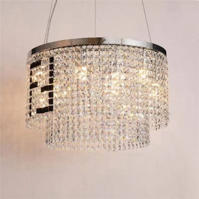 China Modern Five Star Elegant Hotel Czech Crystal Northern Europe Originality Simplicity Tea Table Living Room Chandelier for sale