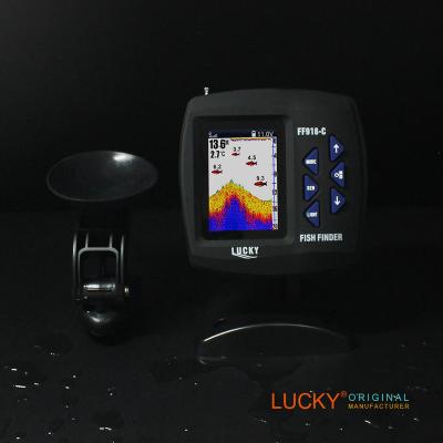 China FF918CS-T Lucky Hot Sale 3.5 Inch LED Wired Portable Sonar Boat Fish Finder for sale