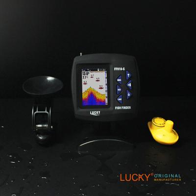 China Lucky FF918CS-WT Boat Fish Finder With Cable And Wireless Model Portable for sale